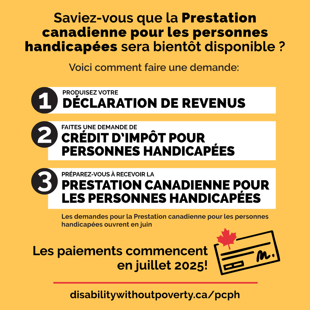 Trois étapes : 1) Faire sa déclaration d'impôts ; 2) Demander le CIPH ; 3) Préparer la PCPH.