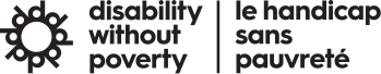 The Disability Without Poverty logo.