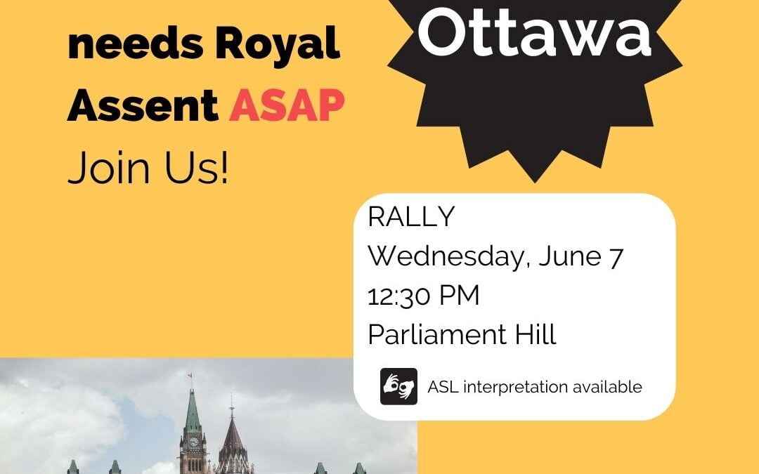 June 7 rally on Parliament Hill